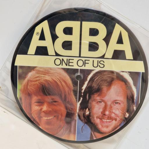 ABBA One of us / Should I laugh or cry 7 picture disc single. EPCA 11-1740