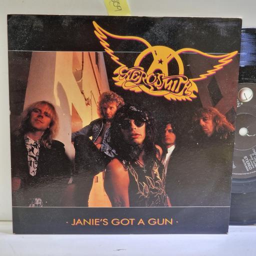 AEROSMITH Janie’s got a gun, Voodoo medicine man 7” single. GEF68