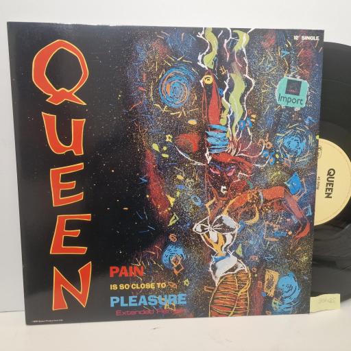 QUEEN Pain Is So Close To Pleasure (Extended Remix), EMI 060 20 1611 6, 3 Track 12” Single