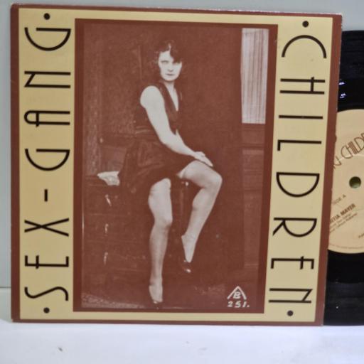 SEX-GANG CHILDREN Mauritia Mayer / Children's Prayer 7” single. CLAY27