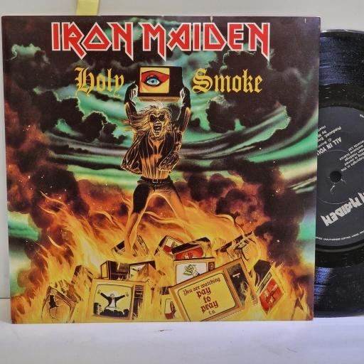 IRON MAIDEN Holy smoke, All in your mind 7” single. EM153