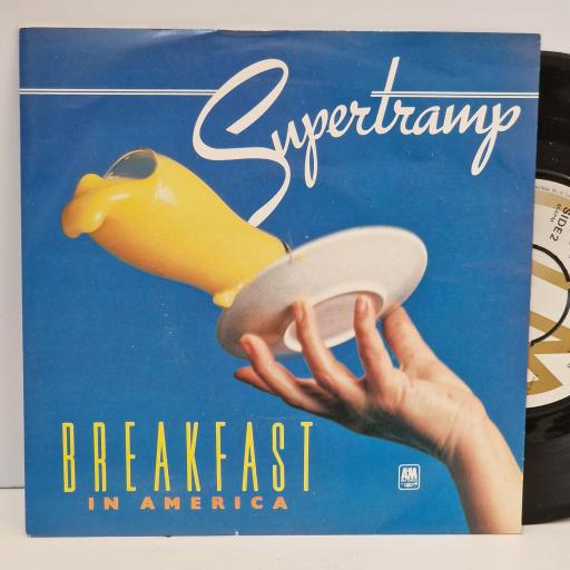 SUPERTRAMP Breakfast in America, Gone Hollywood 7 single. AMS7451