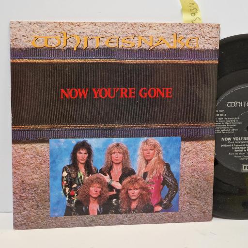 WHITESNAKE Now youre gone, Wings of the storm 7 single. EM150