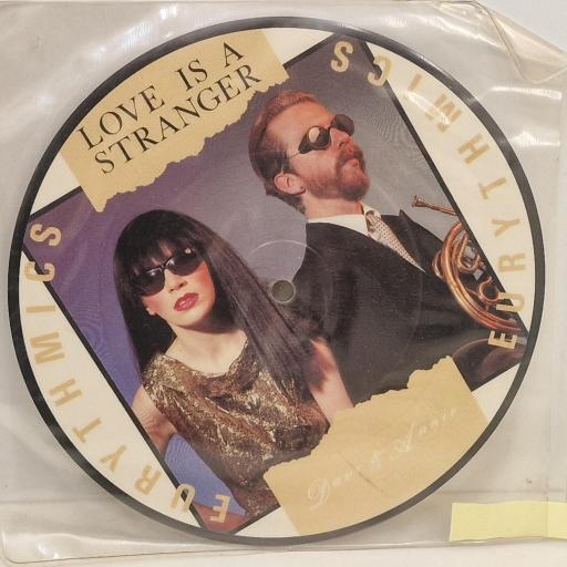 EURYTHMICS Love Is A Stranger, RCA PB 5525, 7 Single, Picture Disc