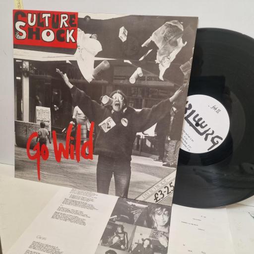 CULTURE SHOCK Go Wild, Bluurg Records fish 18, 12” LP