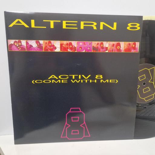 ALTERN 8 Activ 8 (Come With Me), Network Records NWKT34, 4 Track 12” Single