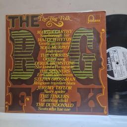 VARIOUS FT. WALLY WHYTON, NOEL MURPHY, THE CORRIES, THE TINKERS The Big Folk 12” vinyl LP. SFXL55