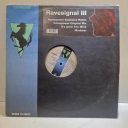 RAVESIGNAL Horsepower Exclusive Remix III 12” vinyl EP. RSUK6