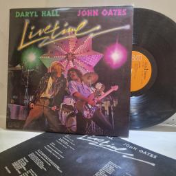 DARYL HALL & JOHN OATES Live time 12” vinyl LP. PL12802