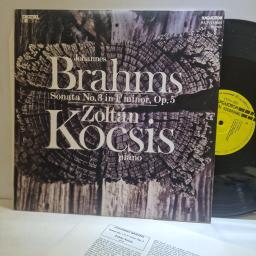 JOHANNES BRAHMS, ZOLTAN KOCSIS, Sonata No. 3 In F Minor, Op. 5, SLPD12601,12” vinyl LP