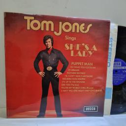 TOM JONES, She’s a lady, SKL5089, 12” vinyl LP