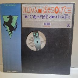 HUMAN RESOURCE The Complete Dominator 12” vinyl. RSUK4X