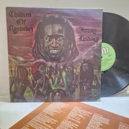 JIMMY LINDSAY, Children of Rastafari, GEMLP110, 12” vinyl LP