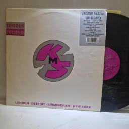 TRONIK HOUSE Up Tempo KMS UK 1, 12” VINYL LP