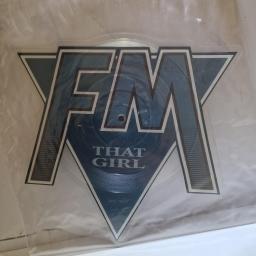 FM That Girl, WA 7005, 7” VINYL PICTURE DISC