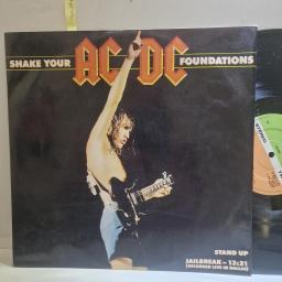 AC/DC Shake your foundations 12” single. A9474T