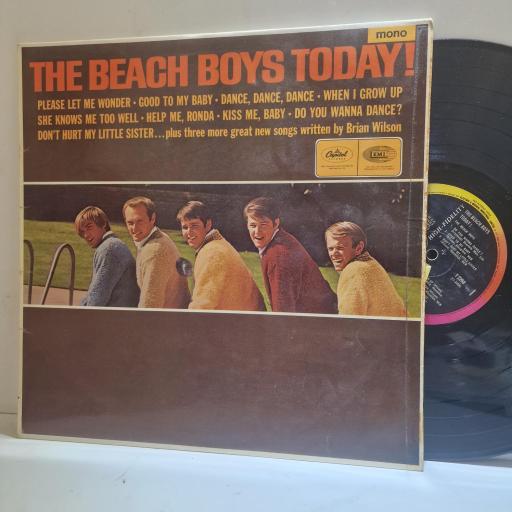 THE BEACH BOYS The Beach Boys Today! 12” vinyl LP. T2269