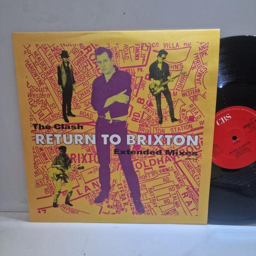 THE CLASH Return to Brixton- extended mixes 12” single. 656072-6