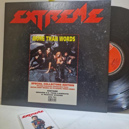 EXTREME, More Than Words, AMX792, 12” vinyl EP