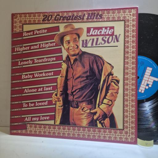 JACKIE WILSON 20 Greatest Hits, 12” Vinyl LP, BRLP 48