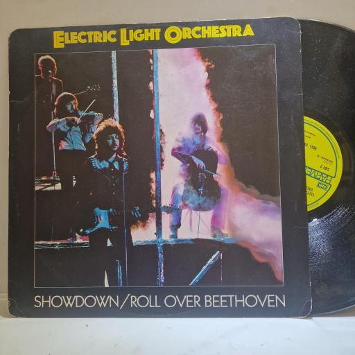 ELECTRIC LIGHT ORCHESTRA Showdown / Roll over Beethoven 12” vinyl LP. 19HAR5179