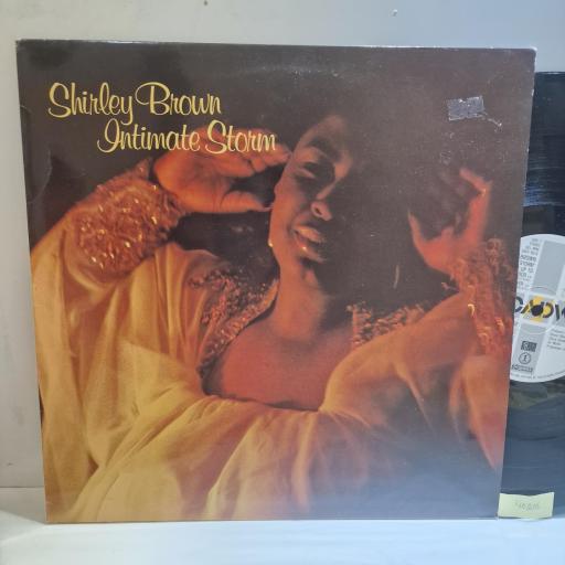 SHIRLEY BROWN Intimate Storm, 12” Vinyl LP, BRLP 507