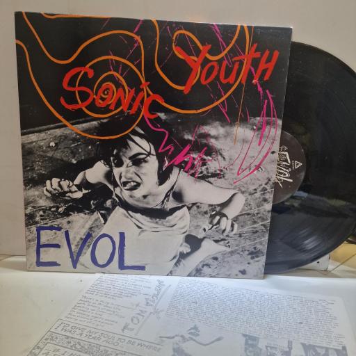 SONIC YOUTH EVOL, BFFP 4, 12 VINYL LP