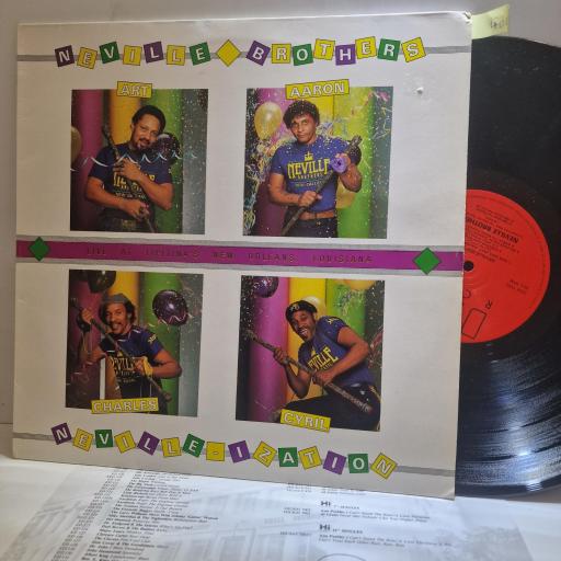 THE NEVILLE BROTHERS Neville-ization, 12” Vinyl LP, FIEND 31