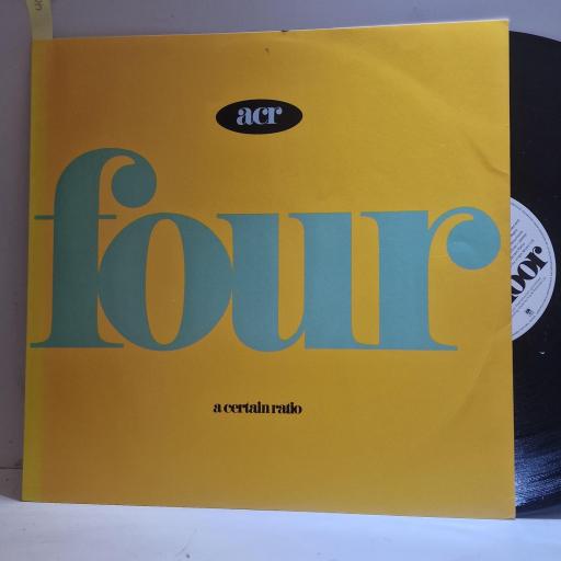 A CERTAIN RATIO Four For The Floor, ACRY 550, 12” VINYL