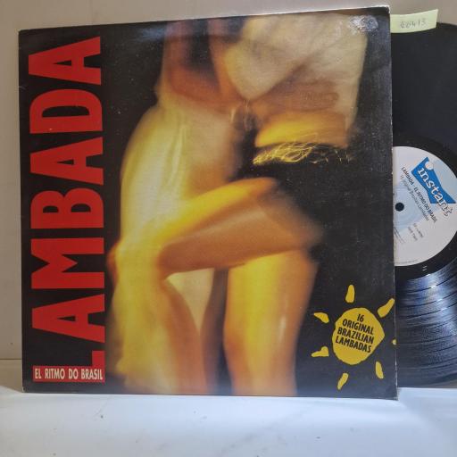 VARIOUS Lambada El Ritmo Do Brasil (16 Original Brazilian Lambadas), INS 5025, 12” VINYL LP