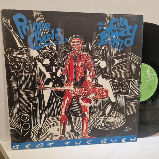 PRINCE CHARLES AND THE CITY BEAT BAND Beat the bush 12” vinyl LP. VS610-12