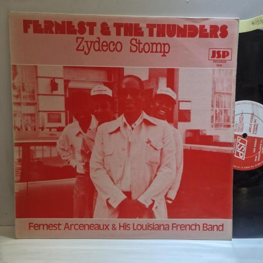 FERNEST AND THE THUNDERS Zydeco Stomp, 12” Vinyl LP, JSP 1029