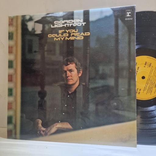 GORDON LIGHTFOOT If you could read your mind 12” vinyl LP. 6392