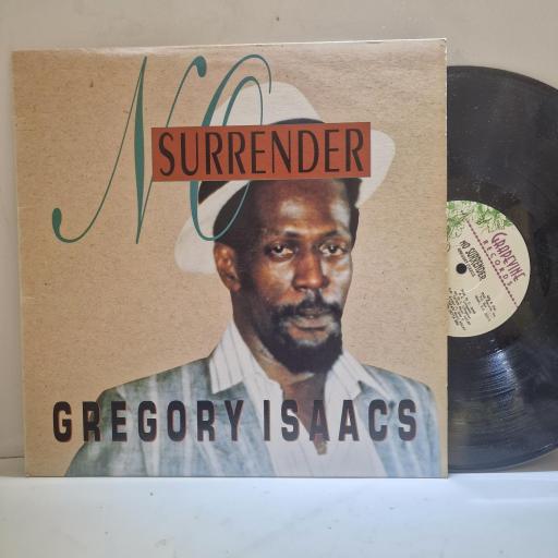 GREGORY ISAACS No surrender 12” vinyl LP. GVLP2020