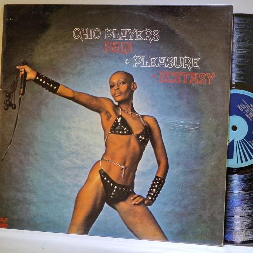 OHIO PLAYERS, Pain + Pleasure = Ecstasy, 6309103, 12” vinyl LP