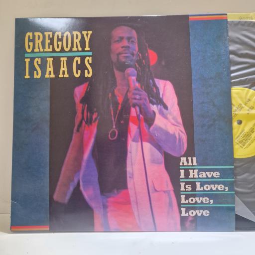 GREGORY ISAACS All I Have Is Love, Love, Love, 12” Vinyl LP, TRDRLP 15586