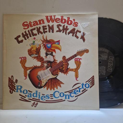 STAN WEBB, Stan Webb’s chicken shack Roadies Concerto, RCALP5013, 12” vinyl LP