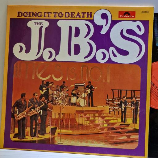 THE J.B.’S, Doing it to death, 2391087, 12” vinyl LP