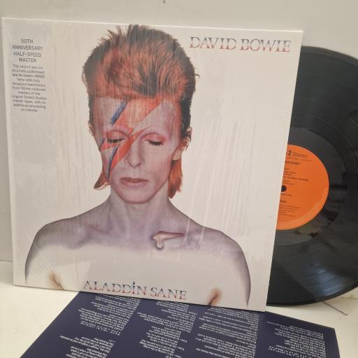 DAVID BOWIE, Aladdin Sane, Dbas50, 50th Anniversary, Half Speed Master