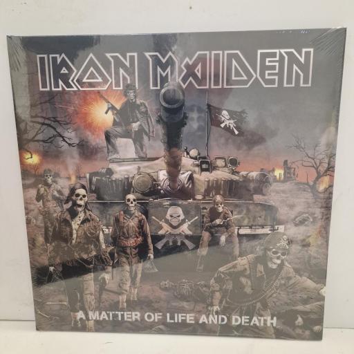 IRON MAIDEN, A matter of life and death, 0190295851958, 2x12” vinyl LP