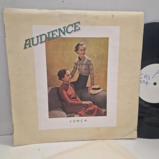 AUDIENCE, Lunch, CAS1054, 12” vinyl LP