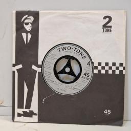 THE SPECIALS, Too much too young, CHSTT7, 7” single