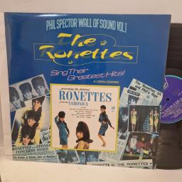 VARIOUS FT. THE RONETTES, THE CRYSTALS, THE ALLEY CATS, Phil Spector wall of sound vol. 1, 23070003, 12” vinyl LP