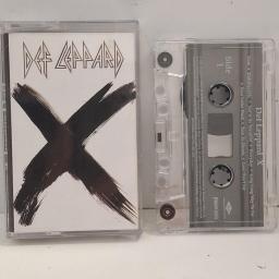 DEF LEPPARD, X, 044006313948, CASSETTE