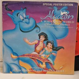 PEABO BRYSON AND REGINA BELL, A Whole New World (Aladdin's Theme), 6599000, 7” single