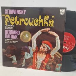 STRAVINSKY, BERNARD HAITINK, LONDON PHILHARMONIC ORCHESTRA, Petrouchka (Complete Original Version), 6500458, 12” vinyl LP