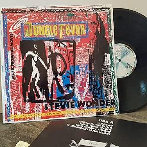 Stevie Wonder JUNGLE FEVER music from the movie. VINYL 12" LP. ZL72750