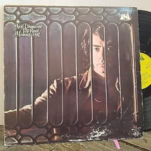 NEIL DIAMOND tap root manuscript VINYL 12" LP. UNSL117