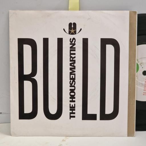 THE HOUSEMARTINS, Build, Paris in flares, GOD21, 7” single