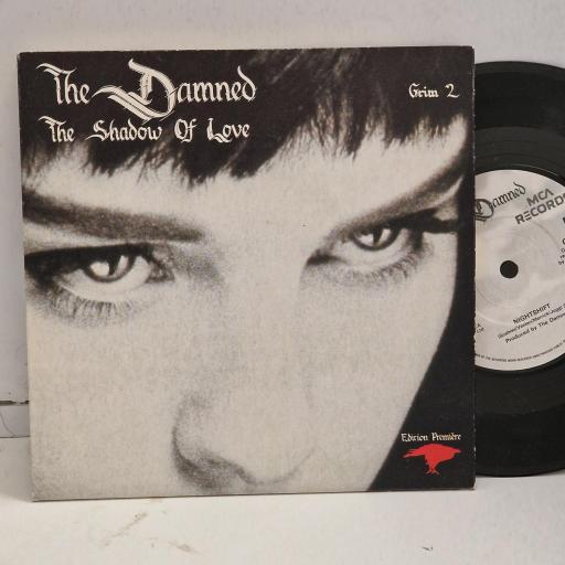 THE DAMNED, The shadow of love, Nightshift, GRIM2, 7” single